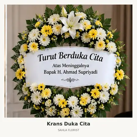 Krans Bunga Duka Bulak